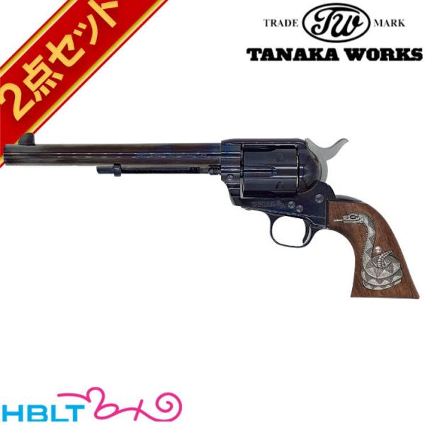 タナカワークス Colt SAA 2nd 7_1/2 Cavalry ABS スチールフィニッシュ ...