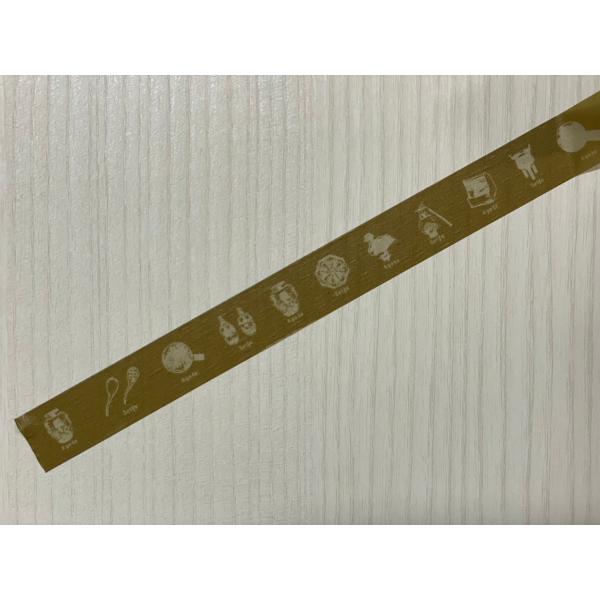 オリジナルマスキングテープ　お道具柄（モノグラム）　京都佛立ミュージアム　開導聖人ご遺品　カモ井加工...