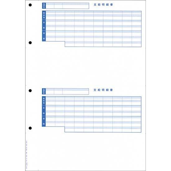 OBC 奉行サプライ 7202 単票封筒用支給明細書 奉行クラウド専用