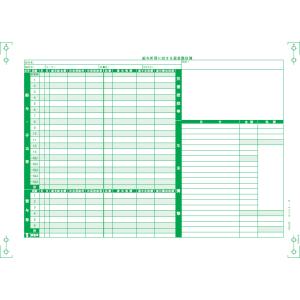 ピーシーエー PCAサプライ PA162G R05 令和5年分 源泉徴収簿（200枚入）（令和6年1月提出） 連続用紙ドットプリンタ用 ※商品画像は旧年度のものです｜hbsshop