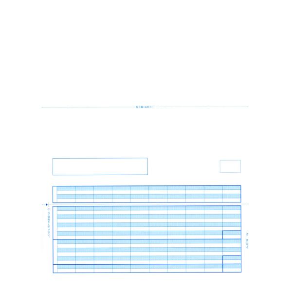 ピーシーエー PCA サプライ PA1119G 給与明細書単票D 罫線つき 単票紙 500枚