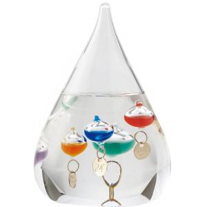 茶谷産業 Fun Science ファンサイエンス ガラスフロート温度計 しずくS 333-203