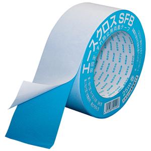 光洋化学 両面テープ 青 弱粘着 強粘着 エースクロスSFB 60巻 25mm×25m