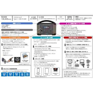 正弦波ポータブル電源 500W TL107G ...の詳細画像3