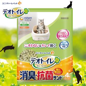 unicharm（ユニチャーム） 猫砂 デオトイレ 猫用トイレ 散らない消臭
