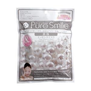 ピュアスマイル エッセンスマスク 毎日マスク8枚セット 真珠 サンスマイル