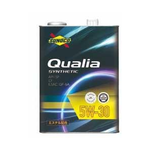 エンジンオイル QUALIA クオリア 5W-30 SP GF-6A 4Lx4缶  日本サン石油 SUNOCO スノコ｜hc7