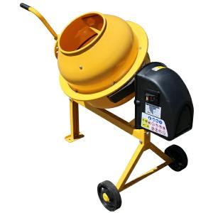 電動コンクリートミキサー「まぜ太郎」 AMZ-25Y アルミス [容量46L 肥料 土 かくはん] 爆買