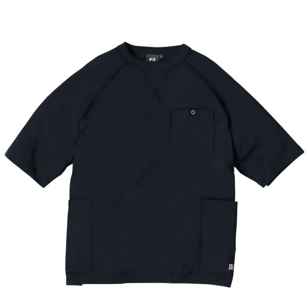 5ポケット 半袖 Tシャツ ネイビー L G-947 (作業着 作業服 ワークウェア 機能性 収納力...