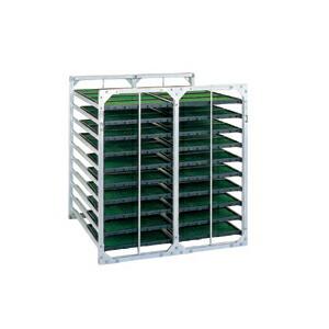 苗箱収納棚（水平収納専用） AR-80 昭和ブリッジ販売 [農業資材 育苗資材 苗箱運搬枠] 爆買