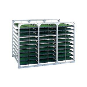ALINCO（アルインコ） 苗箱収納棚（水平収納専用） NC-64 昭和ブリッジ
