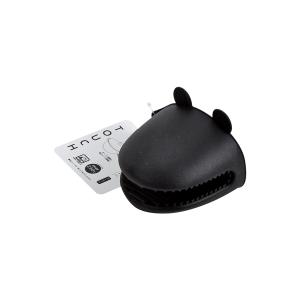 カエル ミトン シリコーン TOUCH ブラック CC-1532 (鍋つかみ シリコン オーブン レンジ パール金属) 爆買