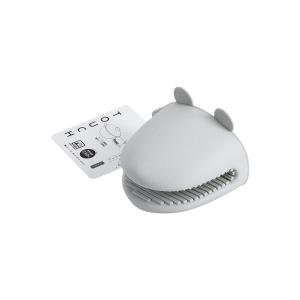 カエル ミトン シリコーン TOUCH グレー CC-1533 (鍋つかみ シリコン オーブン レンジ パール金属) 爆買