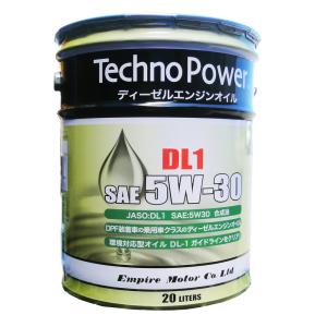 テクノパワー オイル DL1 合成油 5W30 （20L） Techno Power TP-LP201