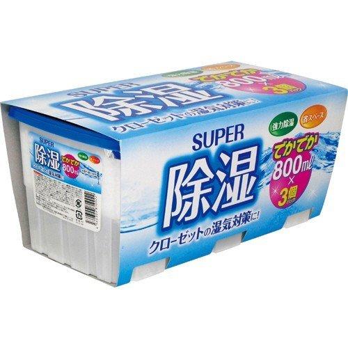 除湿剤 アドグッド 大容量 クローゼットの湿気取り (800mL×3コパック)  [使い捨てタンク式...