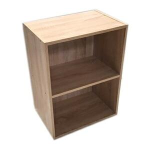 カラーボックス 2段 ナチュラル Cb 002na 組立 収納 Box 棚 収納ラック 本棚 フリー ボックス Diy Com 通販 Paypayモール