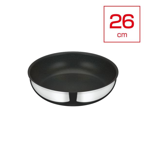 取っ手のとれるフライパン 26cm デュラブル KVF-026-S ( 焦げ付きにくい 炒め鍋 コン...