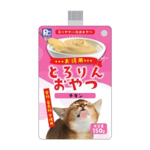 PLC とろりんおやつ チキン 猫用 150g  (キャットフード 液状 ウエットフード 流動食 ウェット)｜hc7