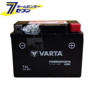 VARTA AGM バッテリー バイク用 T4L 液入り充電済み (密閉型 メンテナンスフリー 正規輸入品)の商品画像