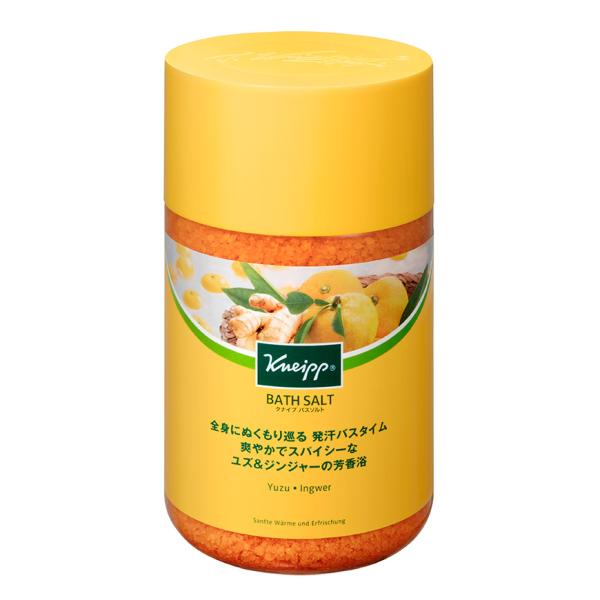 クナイプ バスソルト ゆず＆ジンジャーの香り　850g  クナイプジャパン [KNEIPP　knei...