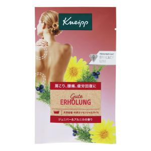 バスソルト ジュニパー&アルニカの香り （50g）グーテエアホールング 医薬部外品 (kneipp 入浴剤 入浴料 ハーブ リラックス バス用品 クナイプ　KNEIPP)
