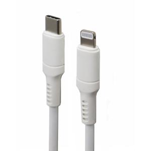 Cライトニングケーブル 1.0m ホワイト ApplE社公式認証品 FE-MFICL100-WH (Apple ケーブル USB 白 FSC)｜hc7