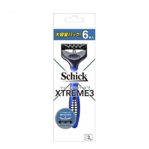 シック エクストリーム3 (6本入) (男性用 メンズ 髭剃り シェービング シックジャパン) 爆買
