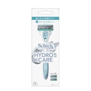シック ハイドロ5ケア ホルダー 本体+刃2個付 (1セット) (男性用 メンズ 髭剃り シェービング シックジャパン) 爆買