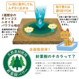 ニャンとも清潔トイレ 脱臭・抗菌 マット (6...の詳細画像4