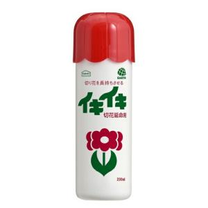 アースガーデン イキイキ切花延命剤 230ml  アース製薬 [肥料 切り花 抗菌]｜hc7