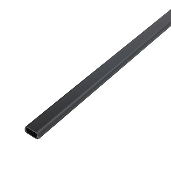 ELPA ABSモール 壁用  (壁面配線 ケーブル 配線カバー 配線収納 黒)
