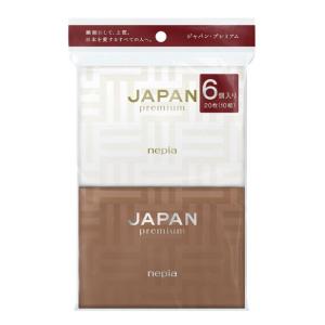 ネピア JAPAN premium ポケットティシュ 6個パック  [ポケットティッシュ ティッシュペーパー nepia]｜hc7