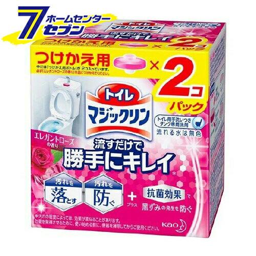 花王 トイレマジックリン エレガントローズ 付け替え(80g*2個入)【ケース販売：12個】 (タン...