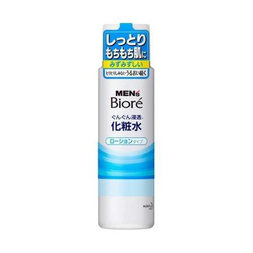 メンズビオレ 浸透化粧水 ローションタイプ 180ml [男性化粧品 メンズコスメ フェイス用 化粧...