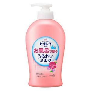 花王 ビオレｕ お風呂で使ううるおいミルク フローラル 300ml  [Biore 濡れた肌にも使え...