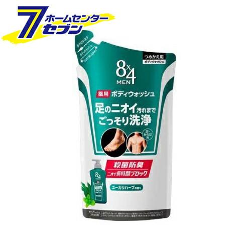 花王 8x4(エイトフォー) メン 薬用ボディウォッシュ つめかえ用(300ml)【ケース販売：18...