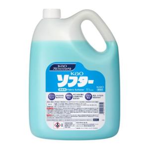 【店頭在庫品】ソフター 4.5L 業務用 花王  (柔軟剤 静電気防止)｜hc7