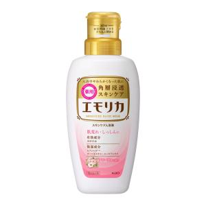 花王 エモリカ フローラルの香り 本体 (450ml)  (薬用 入浴剤 入浴液 本体 赤ちゃん 肌荒れ カサつく肌 うるおい ボディケア 医薬部外品 kao)｜hc7