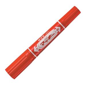 ZEBRA（ゼブラ） マッキーノック 太字 レッド 日本製 P-YYSB6-R (油性