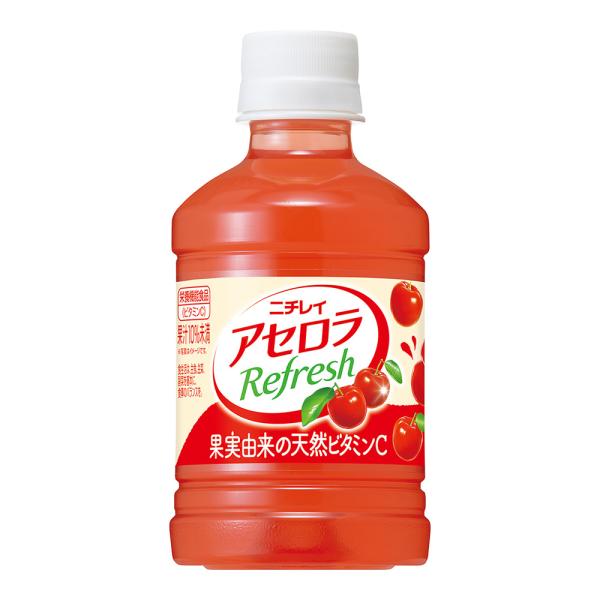 ニチレイ アセロラリフレッシュ 280ml 48本 PET 【2ケース販売】 (ソフトドリンク su...
