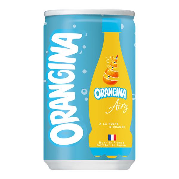 オランジーナ エアリー ORANGINA Airy 160ml 90本 缶 【3ケース販売】  (ソ...