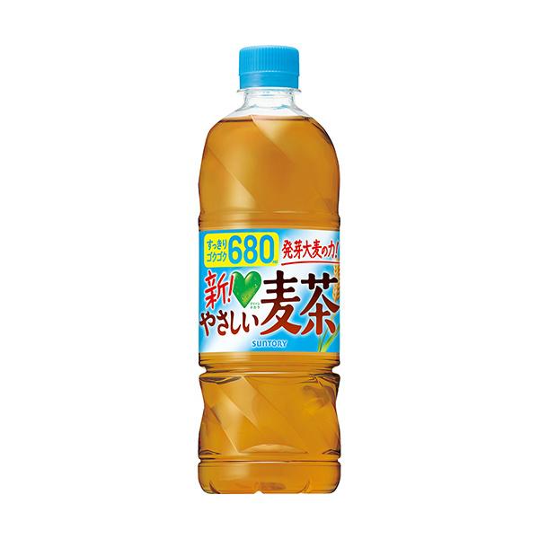 GREEN DA・KA・RA やさしい麦茶 PET 680ml 48本 【2ケース販売】 (グリーン...