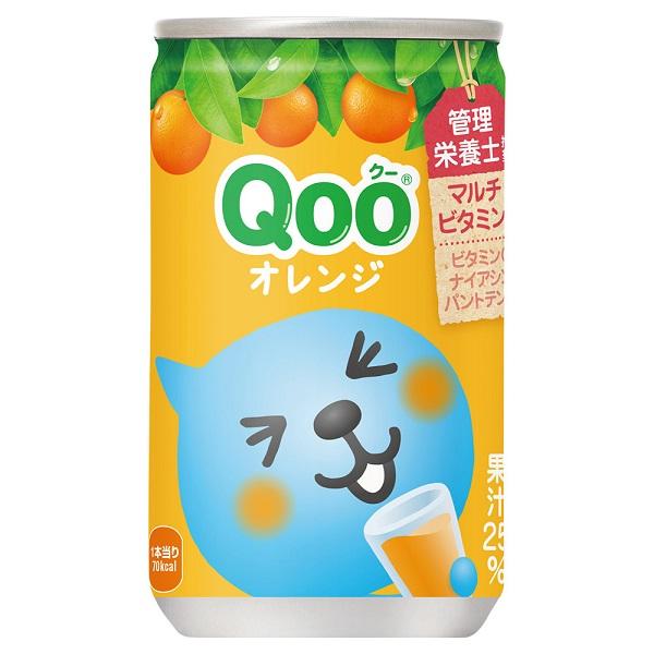ミニッツメイド Qoo オレンジ 160g 60本 缶 コカ・コーラ 【2ケース販売】[コカコーラ ...