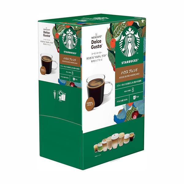 ネスカフェ スターバックス ハウスブレンド ドルチェ グスト カプセル 60杯・60P DGSH60...