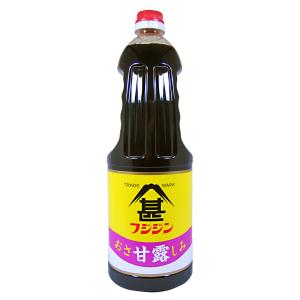 富士甚醤油 フジジン 甘露 1.8L(さしみ醤油 おさしみしょうゆ 刺身用 和食 調味料 国産 九州 大分 業務サイズ 110116 )｜hc7