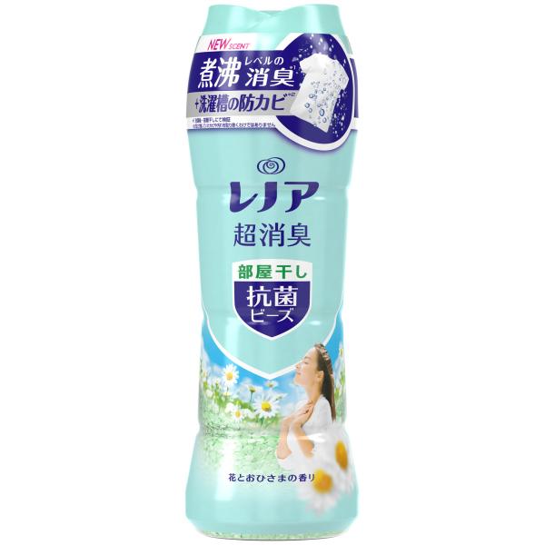 レノア 超消臭 抗菌ビーズ 部屋干しDX 花とおひさまの香り 本体(490ml)  Ｐ＆Ｇ [洗濯用...