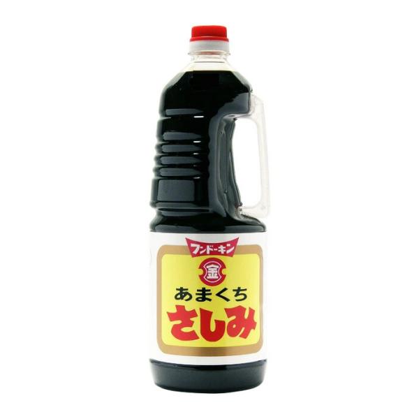 あまくち さしみしょうゆ 1.8Ｌ (本醸造特級 醤油 あまくち 濃口醤油 こいくち お刺身 煮物 ...