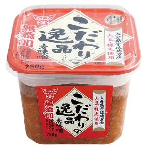 フンドーキン こだわりの逸品麦味噌 750g×6個入