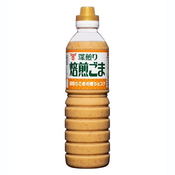 フンドーキン醤油 (ケース販売) 深煎り焙煎ごまドレッシング (580ml×12本) (ゴマだれ 大...