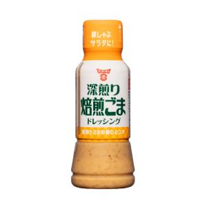 フンドーキン醤油 【ケース販売】 深煎り焙煎ごまドレッシング (190ml×12)  (ゴマ 胡麻 濃厚 甘口 ドレッシング ケース 箱買い 調味料 国産 九州 大分)｜hc7